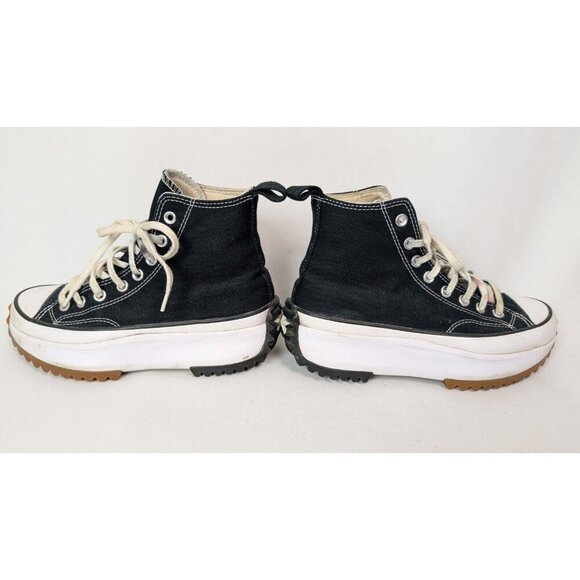 CONVERSE Chuck Taylor ALL STAR Run Star Hike High Top Platform Sneaker Black 8 - Picture 7 of 13